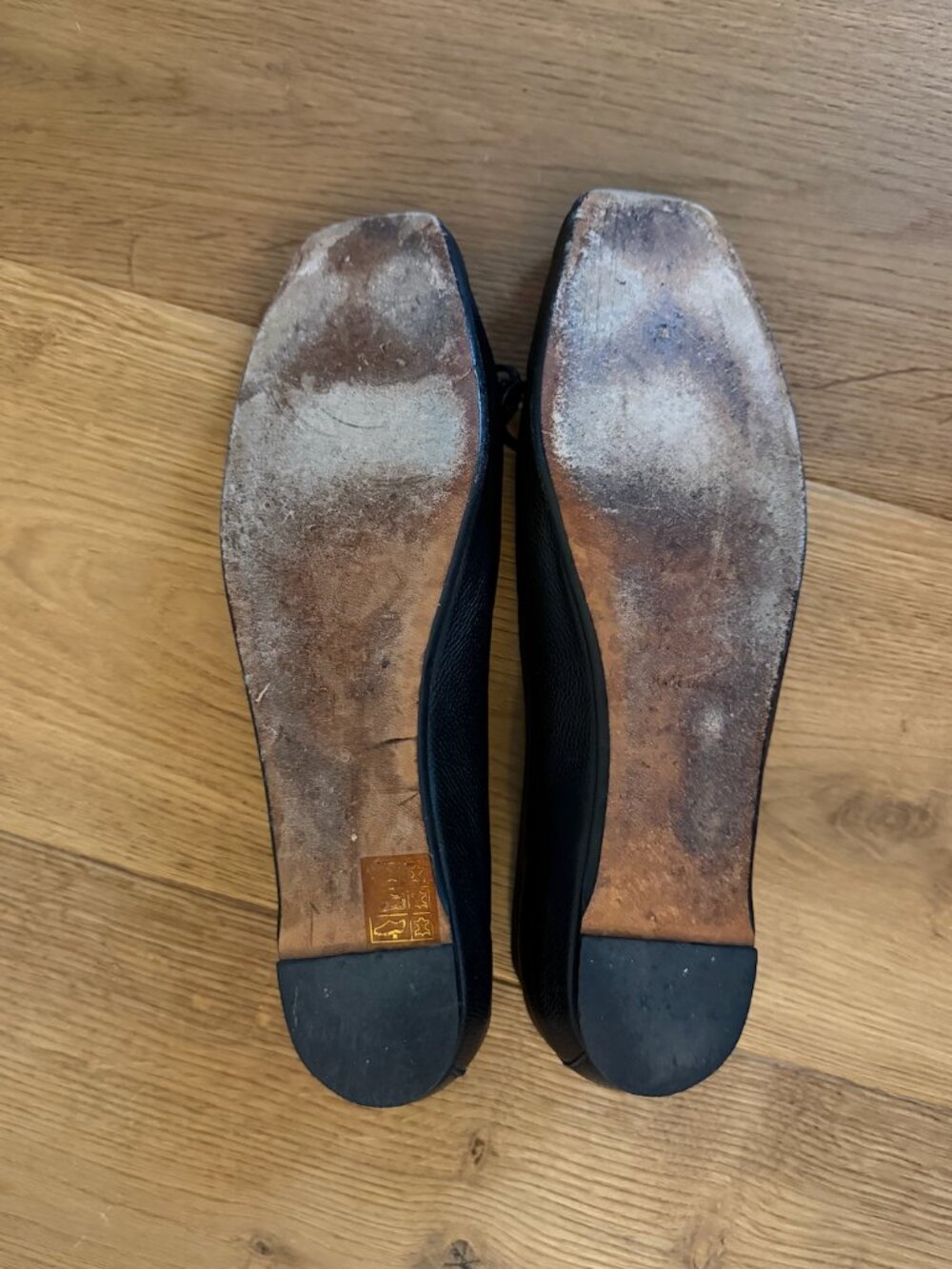 M. Gemi Danza Leather Ballet Flats - Picture 6 of 6